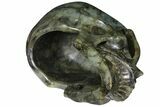 Realistic, Hollowed-Out Polished Labradorite Skull - Sale Price #127582-6